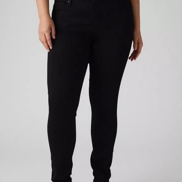 Levi 311 Shaping Skinny Black Jeans  W28 L28 - Picture 4 of 6